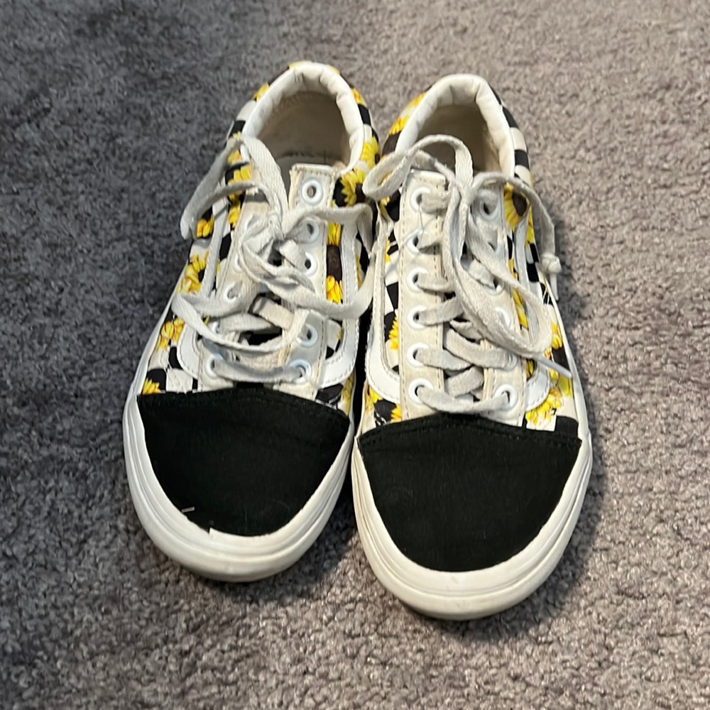 Sunflower Vans Sneakers